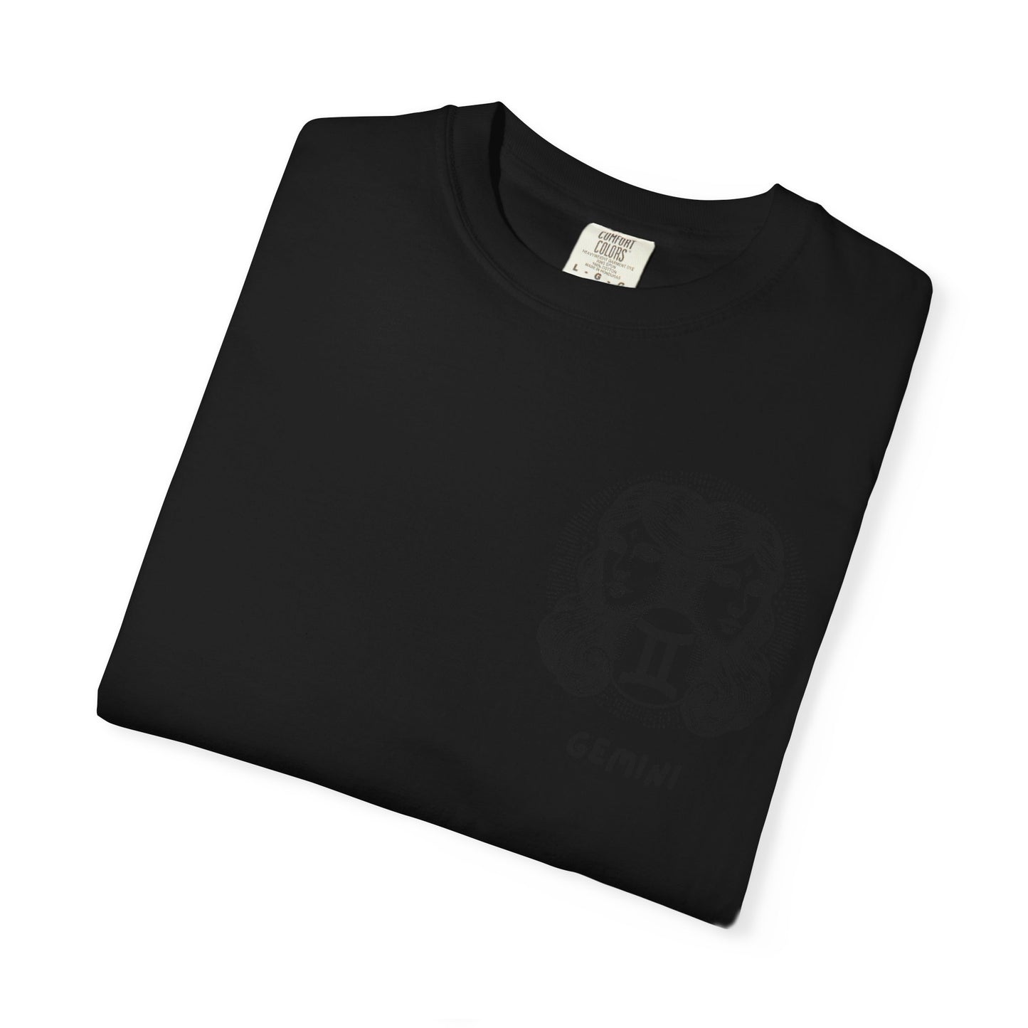 Gemini Zodiac T-Shirt – Twin Faces Astrology Tee | Minimal Celestial Graphic Shirt
