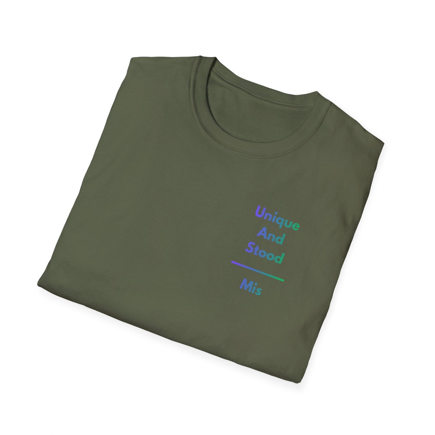 Unique And Misunderstood T-Shirt – Minimal Inspirational Graphic Tee | Thoughtful Statement Shirt