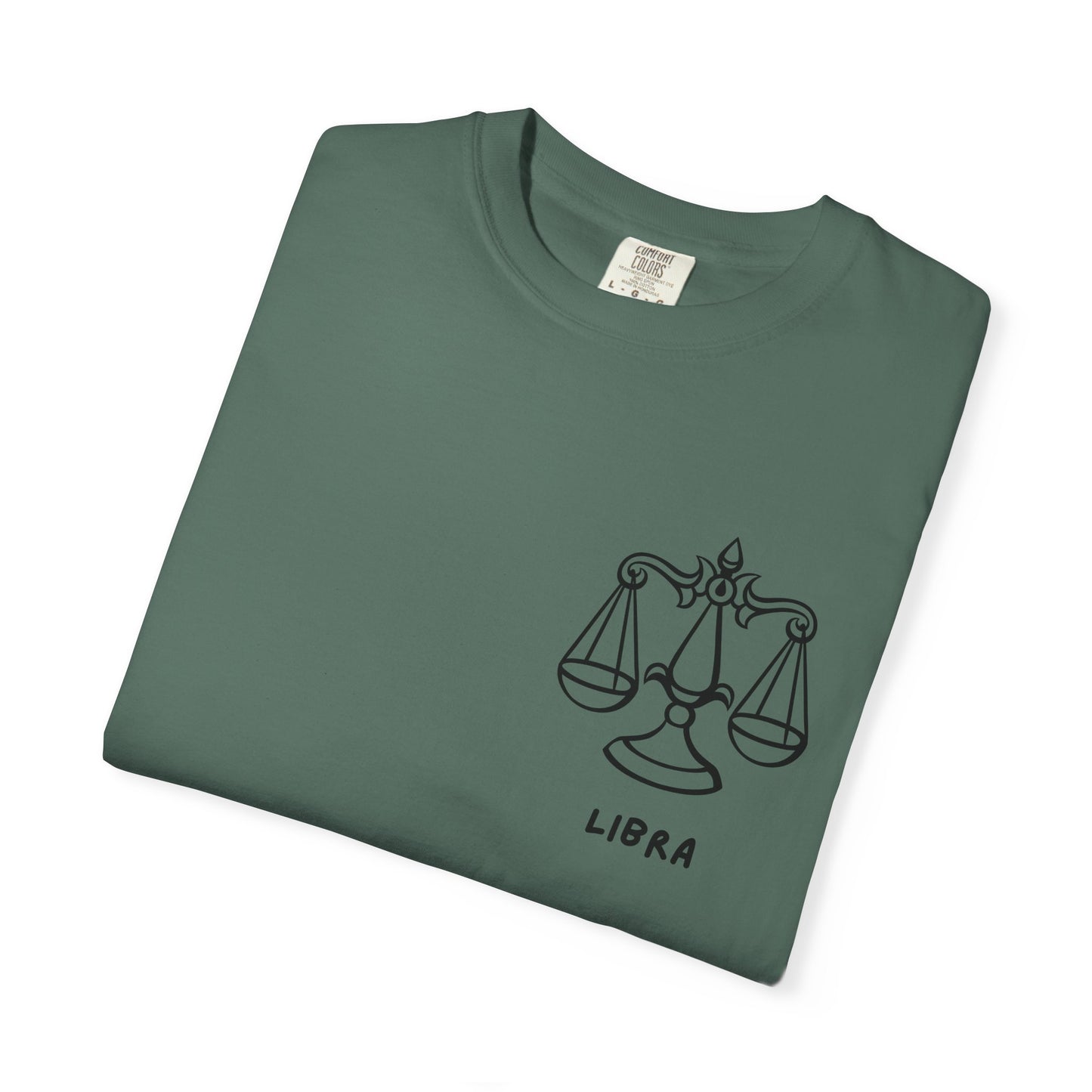 Libra Scales T-Shirt – Zodiac Balance Graphic Tee | Minimal Astrology Shirt