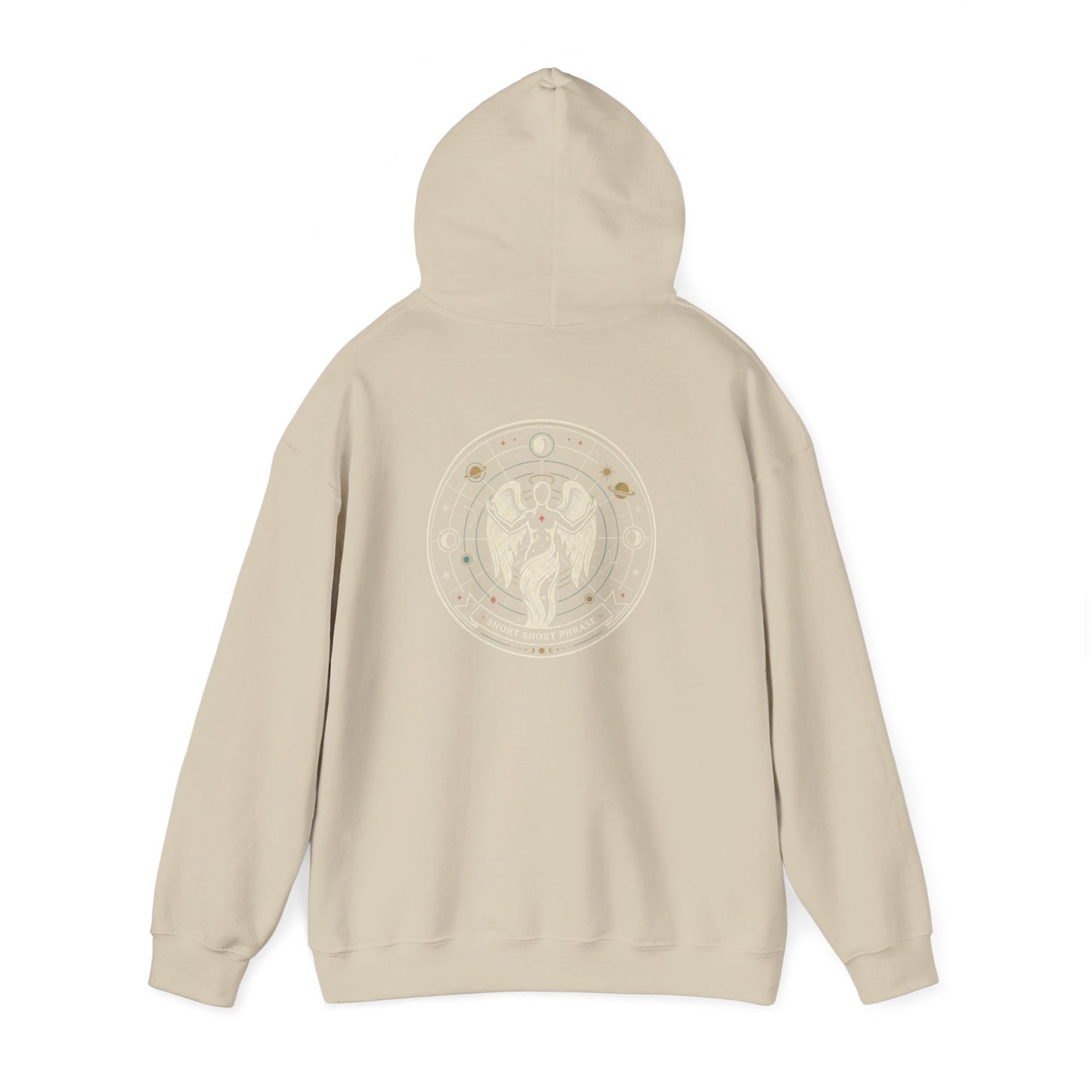 Astrology Moon Phases Hoodie – Mystic Astronaut Zodiac Sweatshirt | Celestial Graphic Hoodie