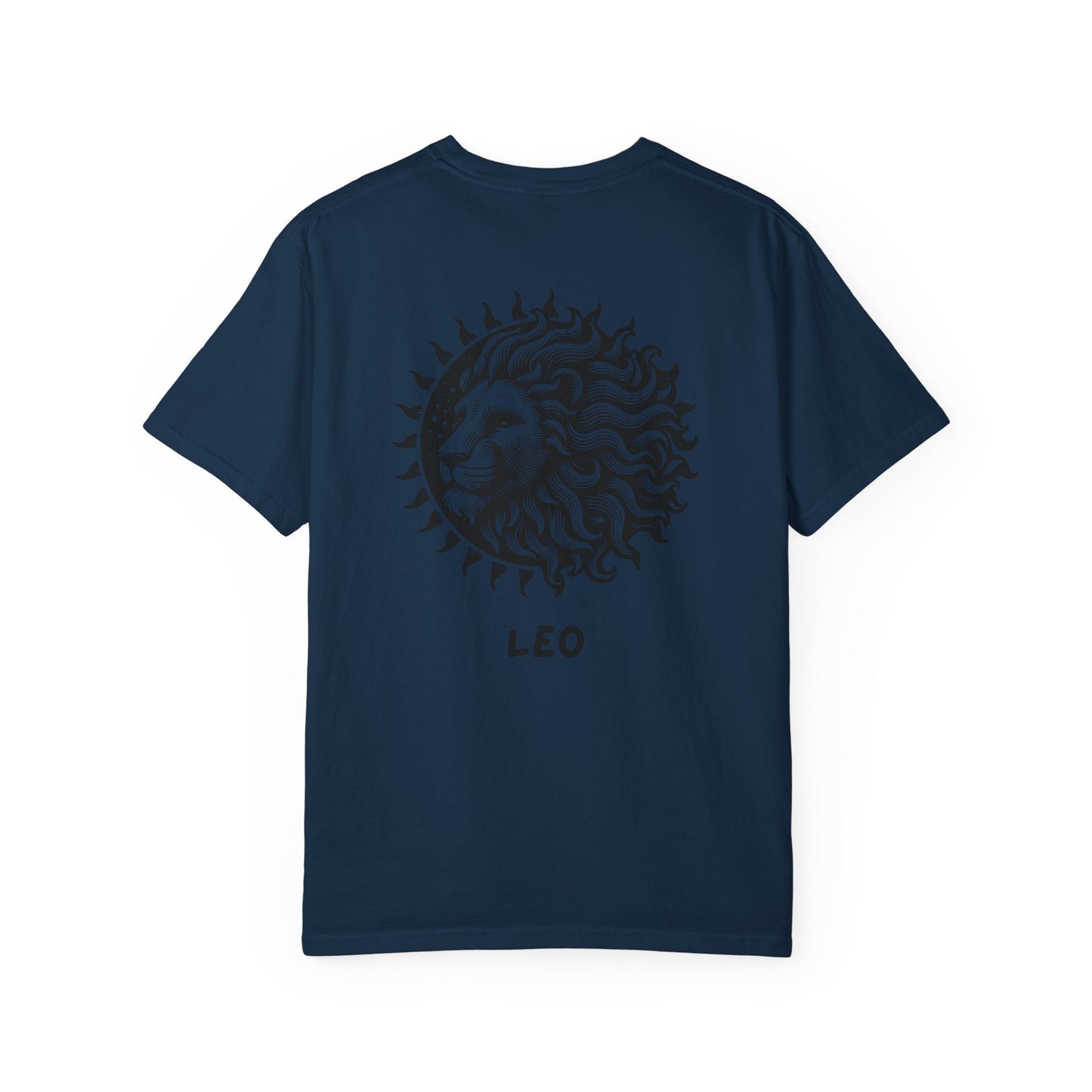 Leo Sun Lion T-Shirt – Zodiac Astrology Graphic Tee | Vintage Celestial Star Sign Shirt