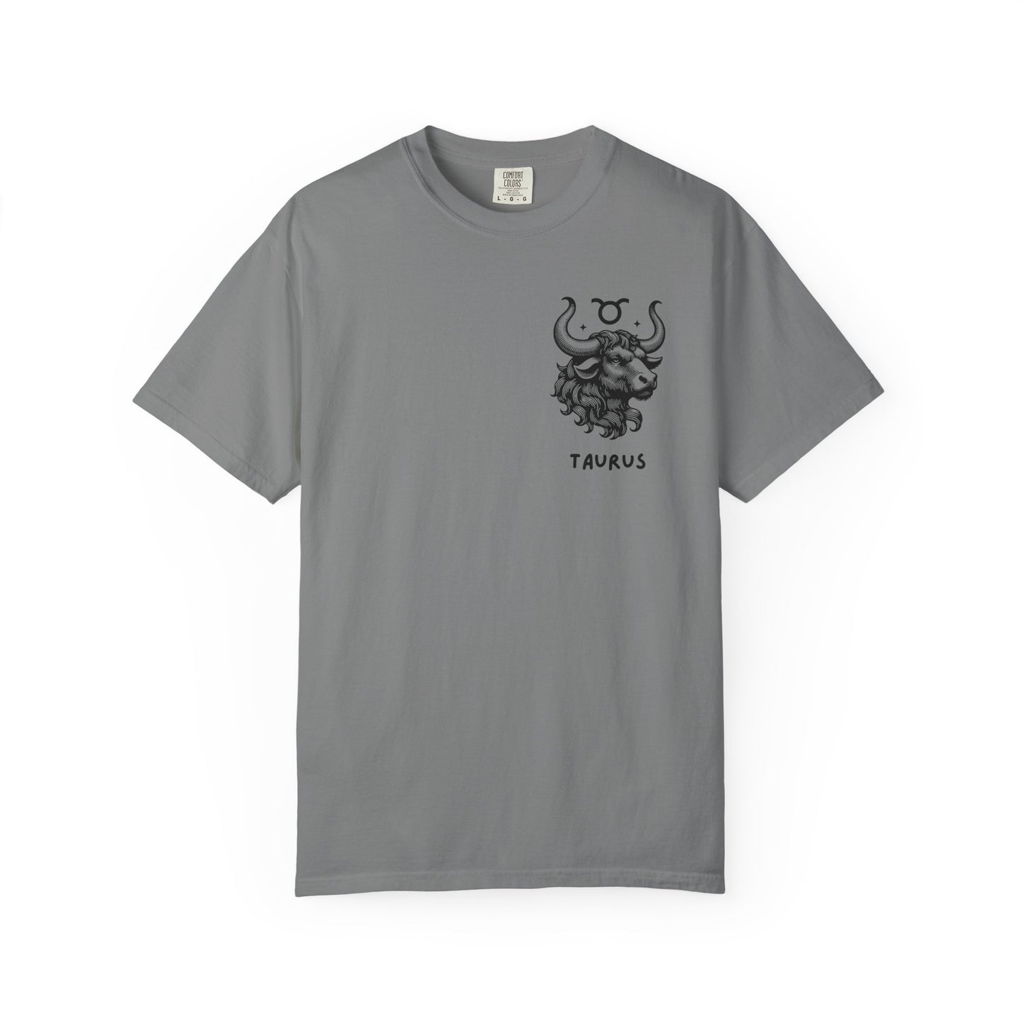 Taurus Bull Zodiac T-Shirt – Minimal Astrology Graphic Tee | Earth Sign Vintage Shirt