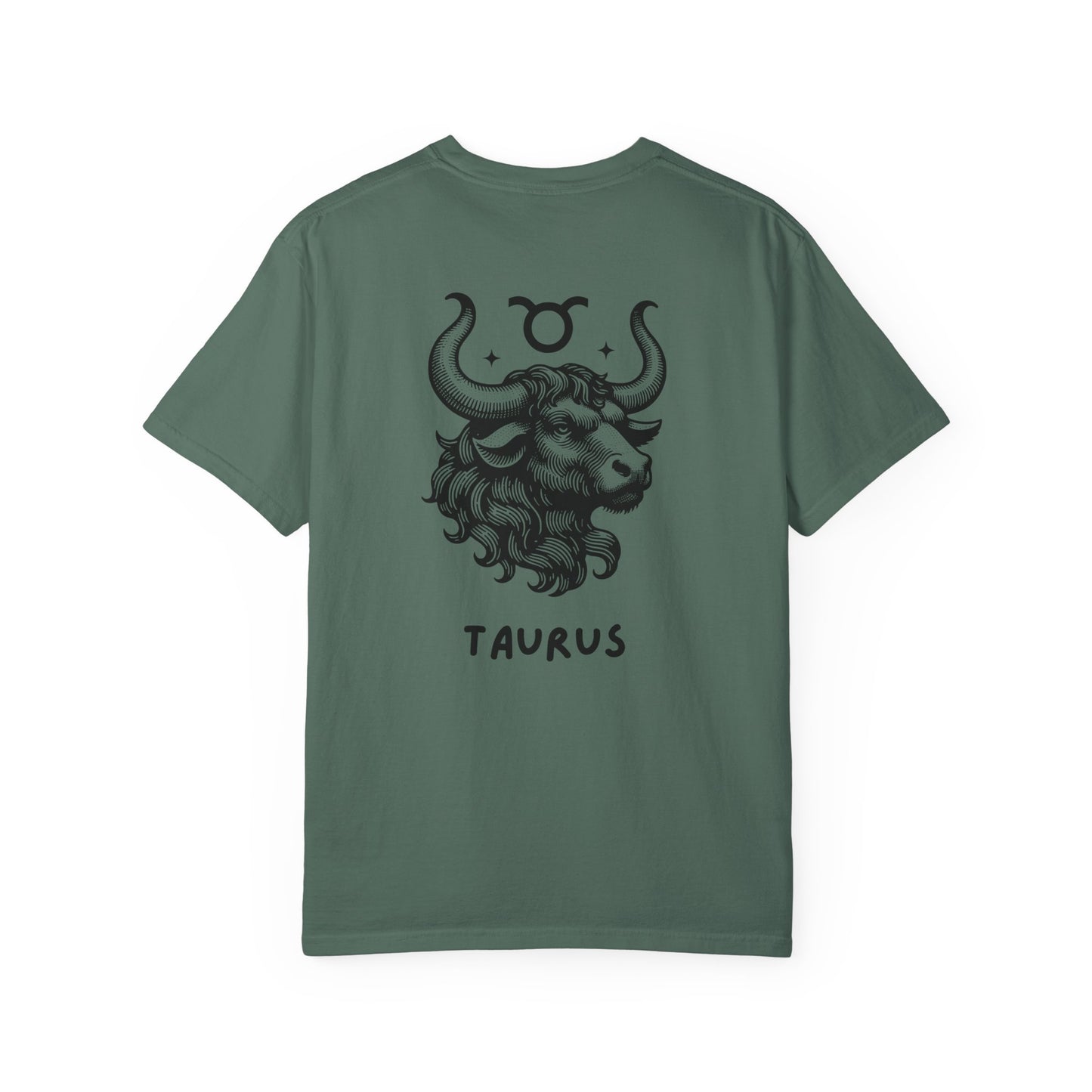 Taurus Bull Zodiac T-Shirt – Minimal Astrology Graphic Tee | Earth Sign Vintage Shirt