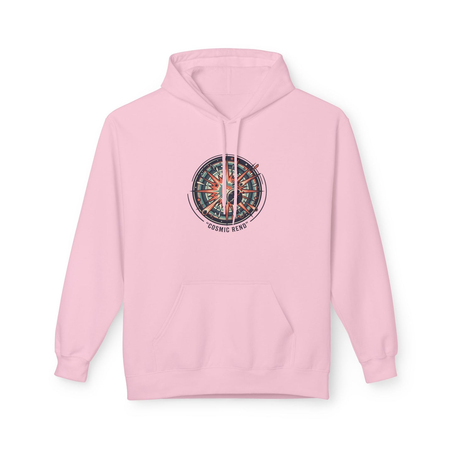 Cosmic Compass Hoodie – Retro Space Navigation Graphic Hoodie | Celestial Streetwear, Vintage Space Aesthetic, Unisex Hoodie