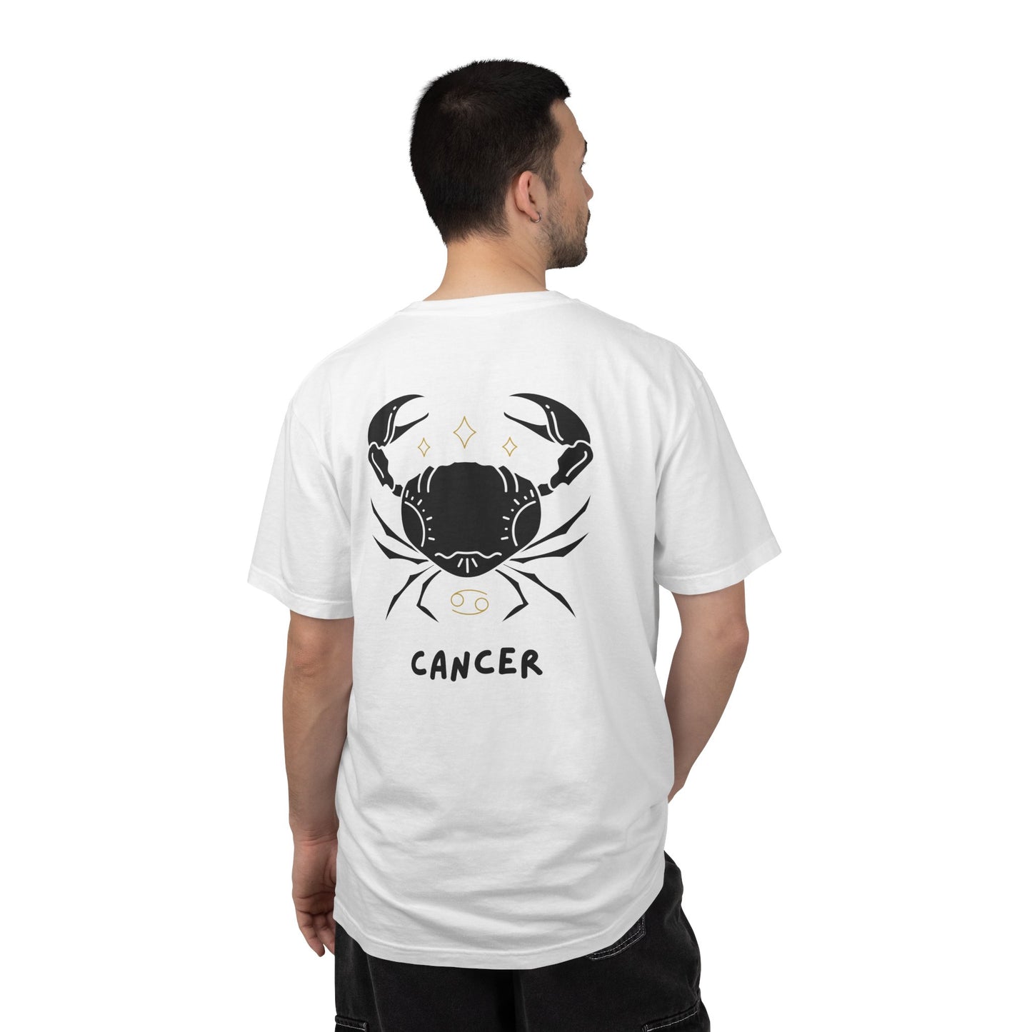 Cancer Zodiac T-Shirt – Crab Astrology Tee | Minimal Celestial Star Sign Shirt