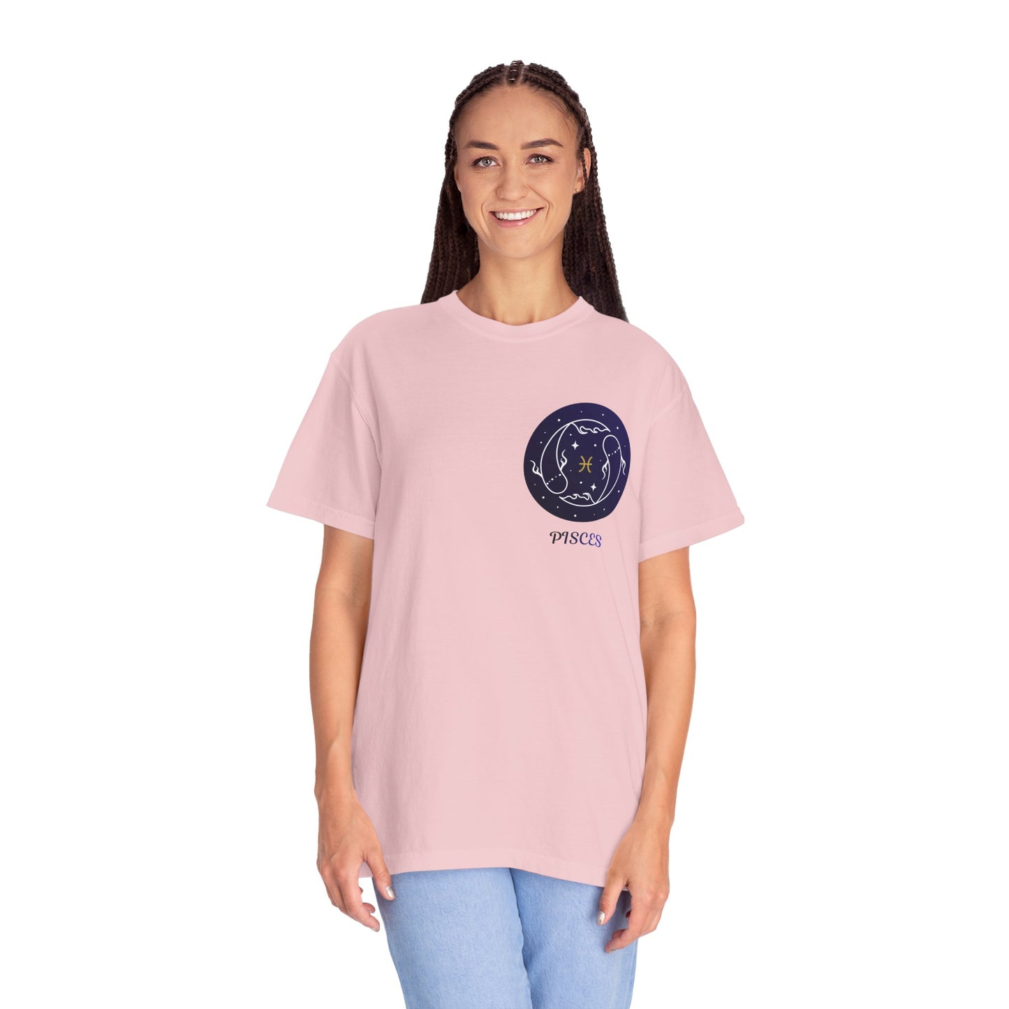 Pisces Constellation T-Shirt – Zodiac Astrology Graphic Tee | Minimal Celestial Star Sign Shirt