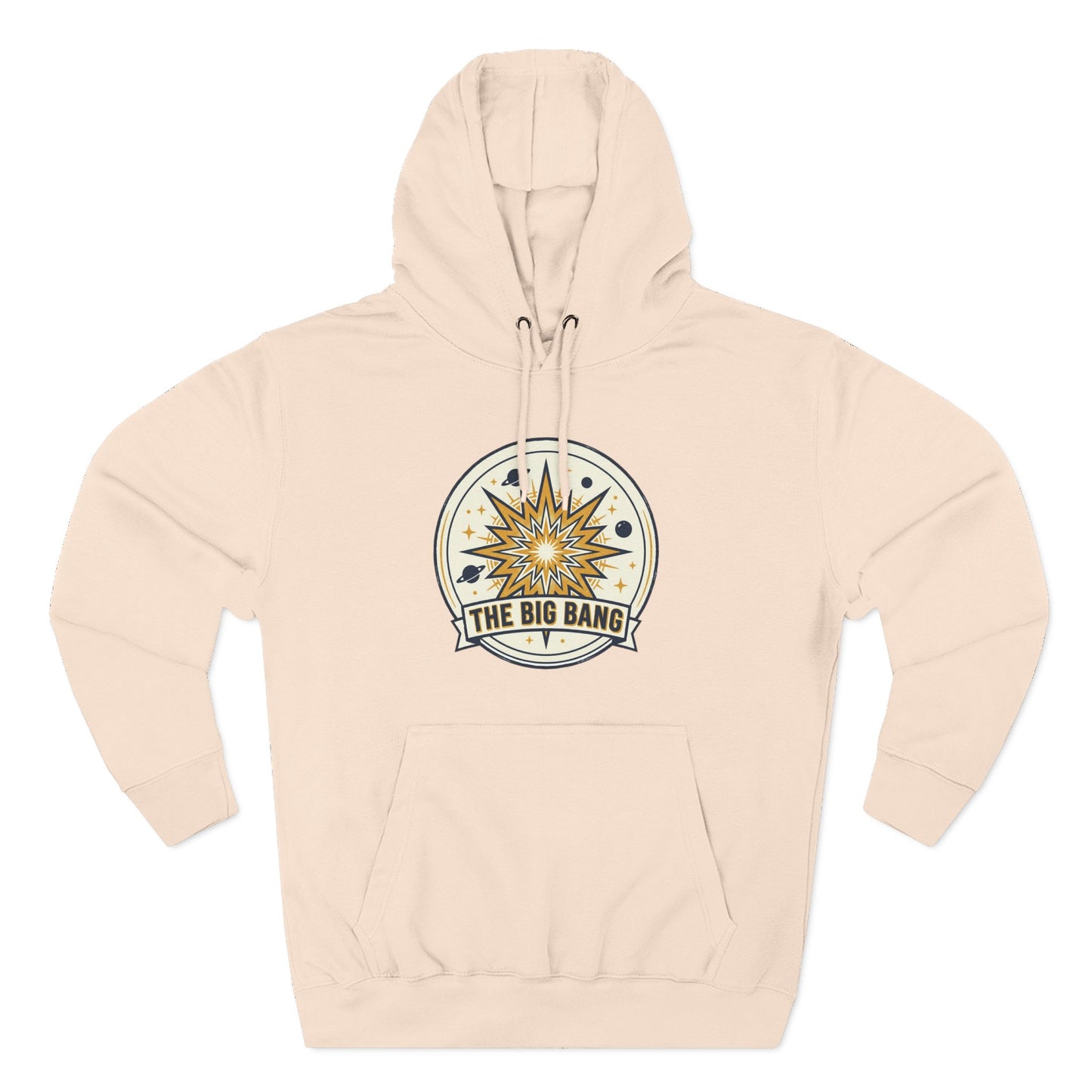 Big Bang Hoodie – Retro Starburst Universe Graphic Hoodie | Astronomy Science Hoodie, Cosmic Streetwear, Unisex Hoodie