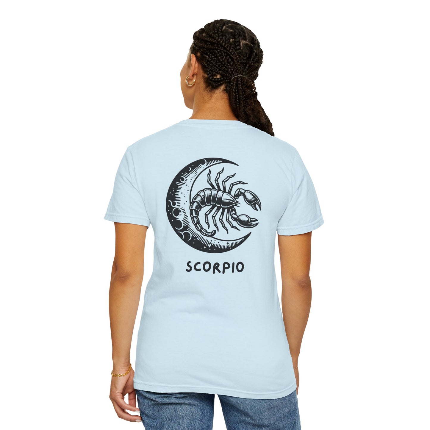 Scorpio Moon T-Shirt – Zodiac Scorpion Graphic Tee | Celestial Astrology Shirt