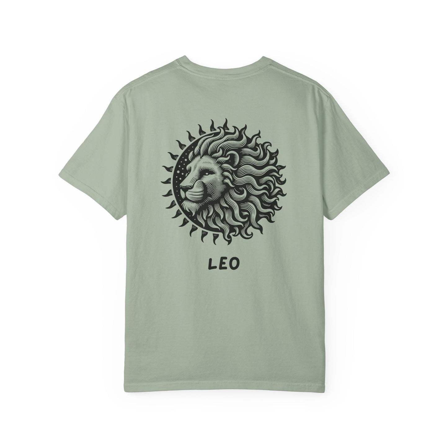 Leo Sun Lion T-Shirt – Zodiac Astrology Graphic Tee | Vintage Celestial Star Sign Shirt