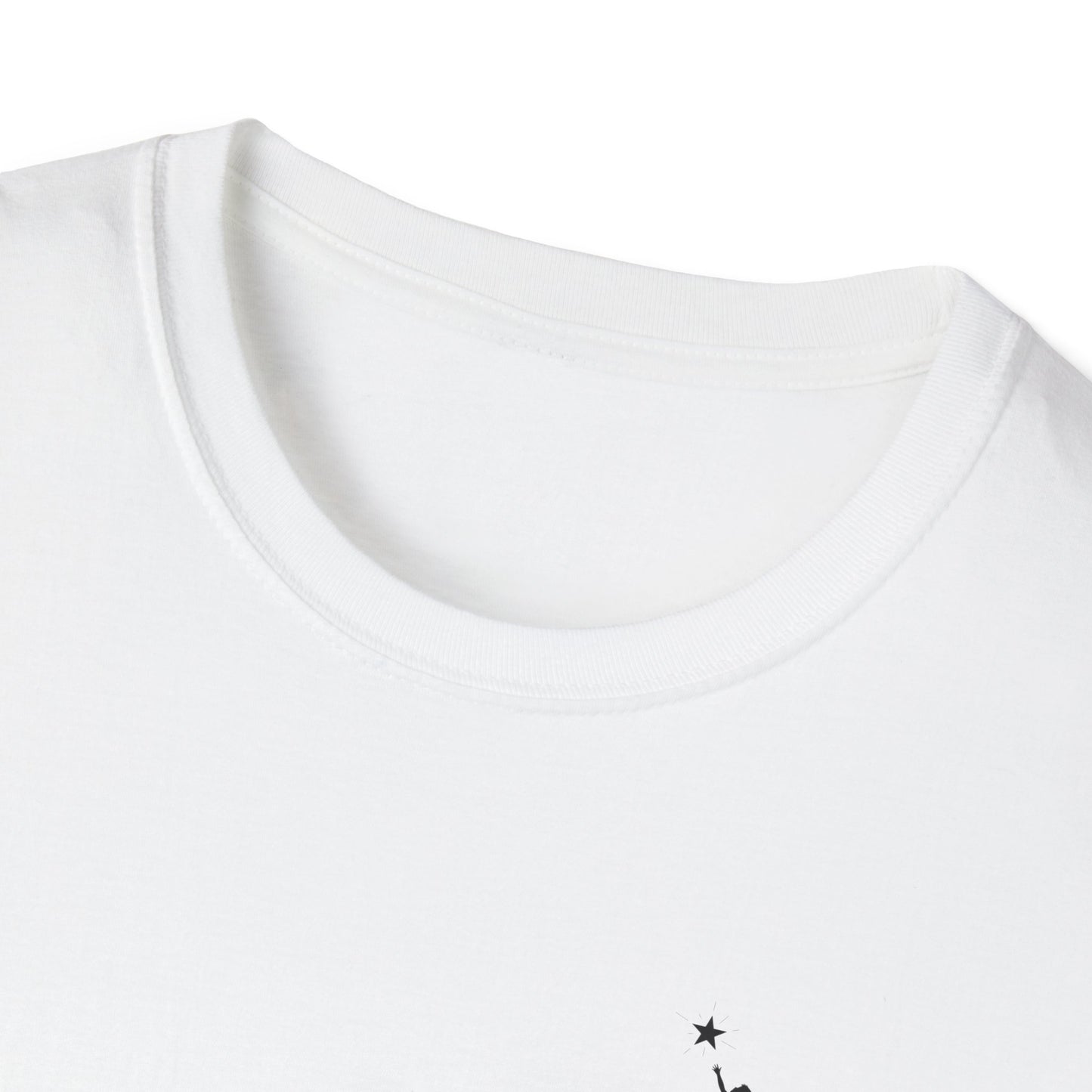 Shine Bright T-Shirt – Inspirational Star Graphic Tee | Minimal Positive Message Shirt
