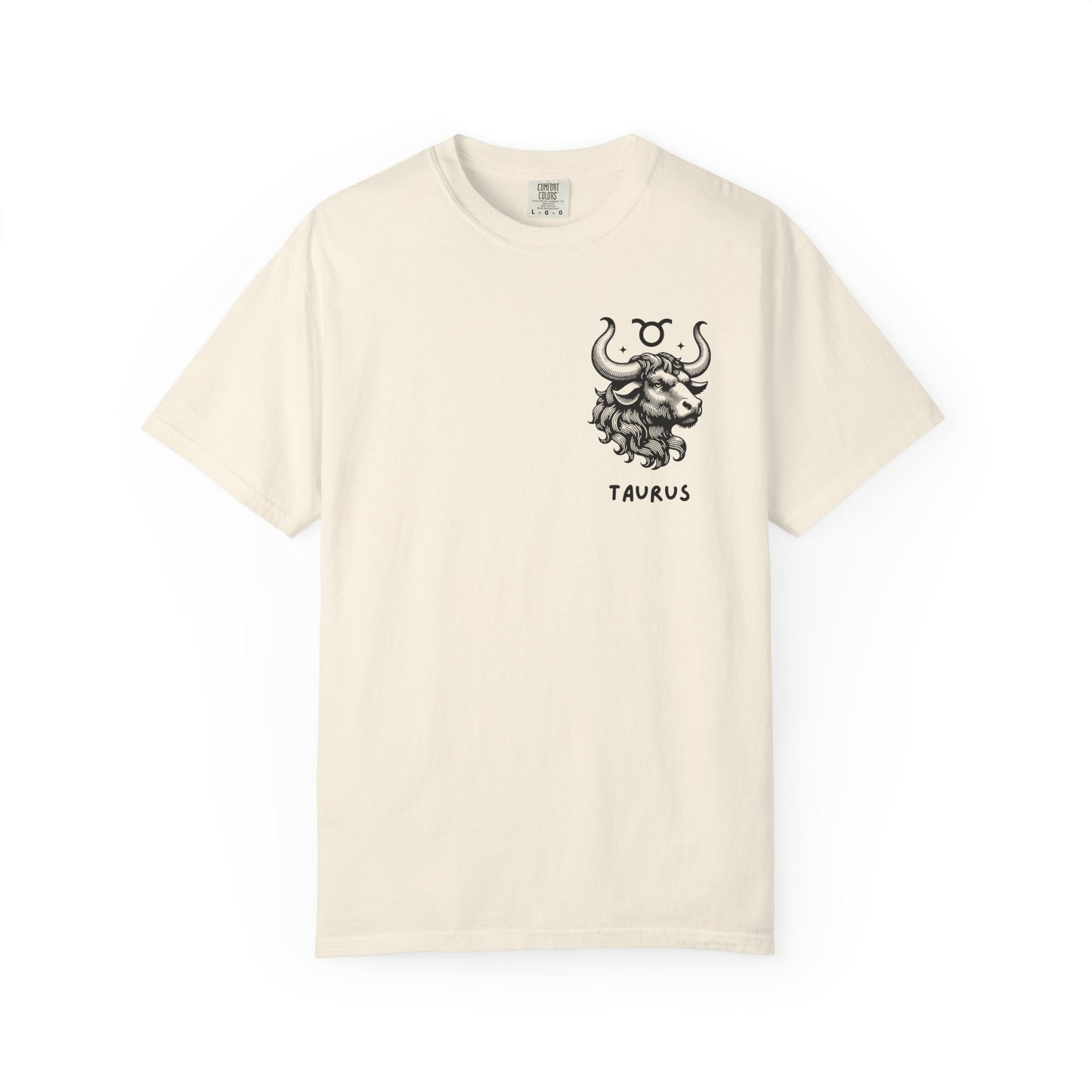 Taurus Bull Zodiac T-Shirt – Minimal Astrology Graphic Tee | Earth Sign Vintage Shirt