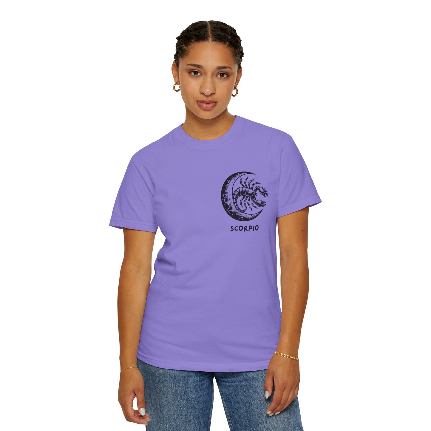 Scorpio Moon T-Shirt – Zodiac Scorpion Graphic Tee | Celestial Astrology Shirt
