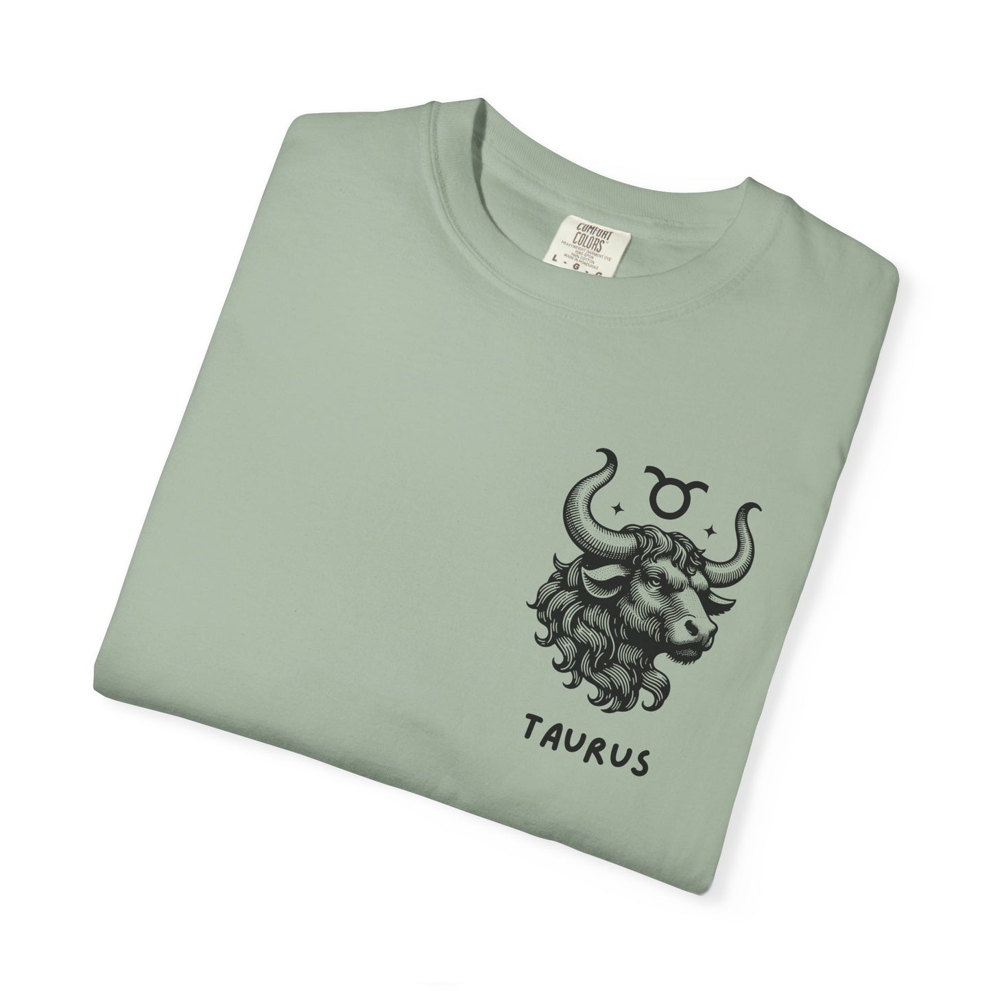 Taurus Bull Zodiac T-Shirt – Minimal Astrology Graphic Tee | Earth Sign Vintage Shirt
