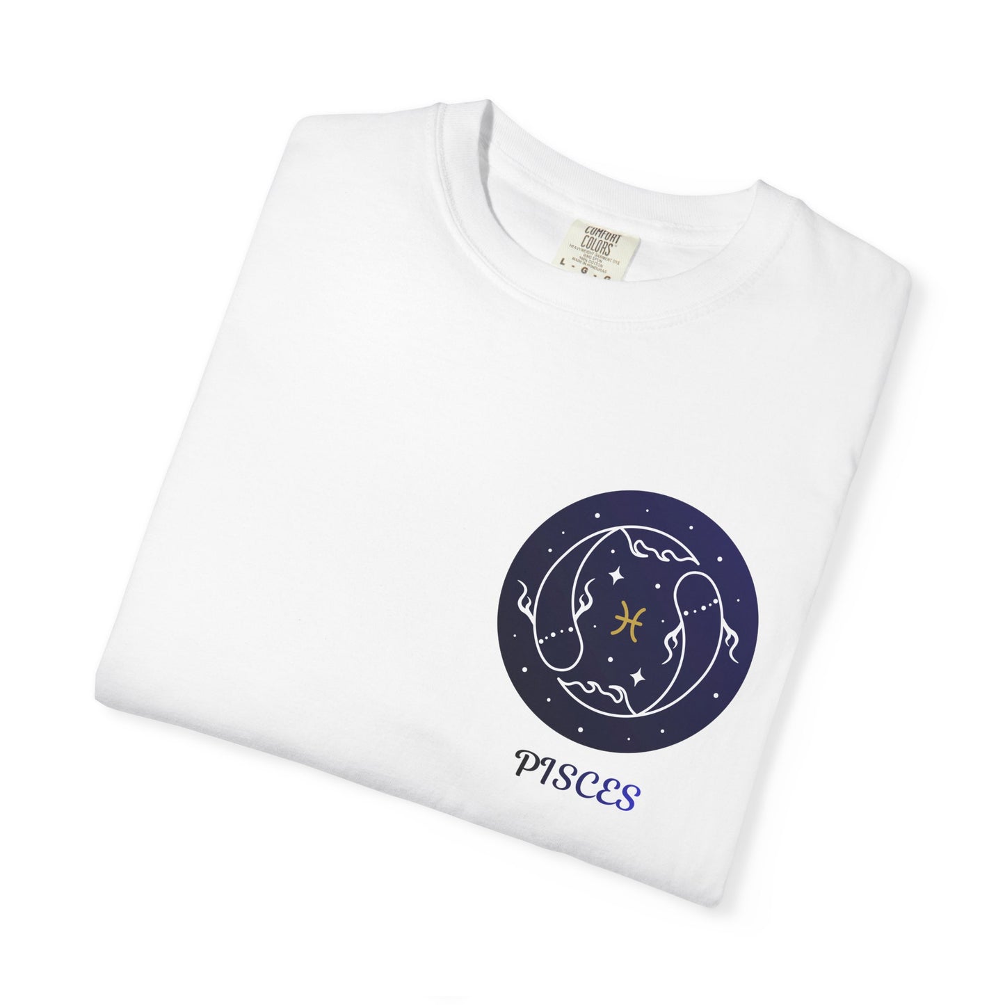Pisces Constellation T-Shirt – Zodiac Astrology Graphic Tee | Minimal Celestial Star Sign Shirt