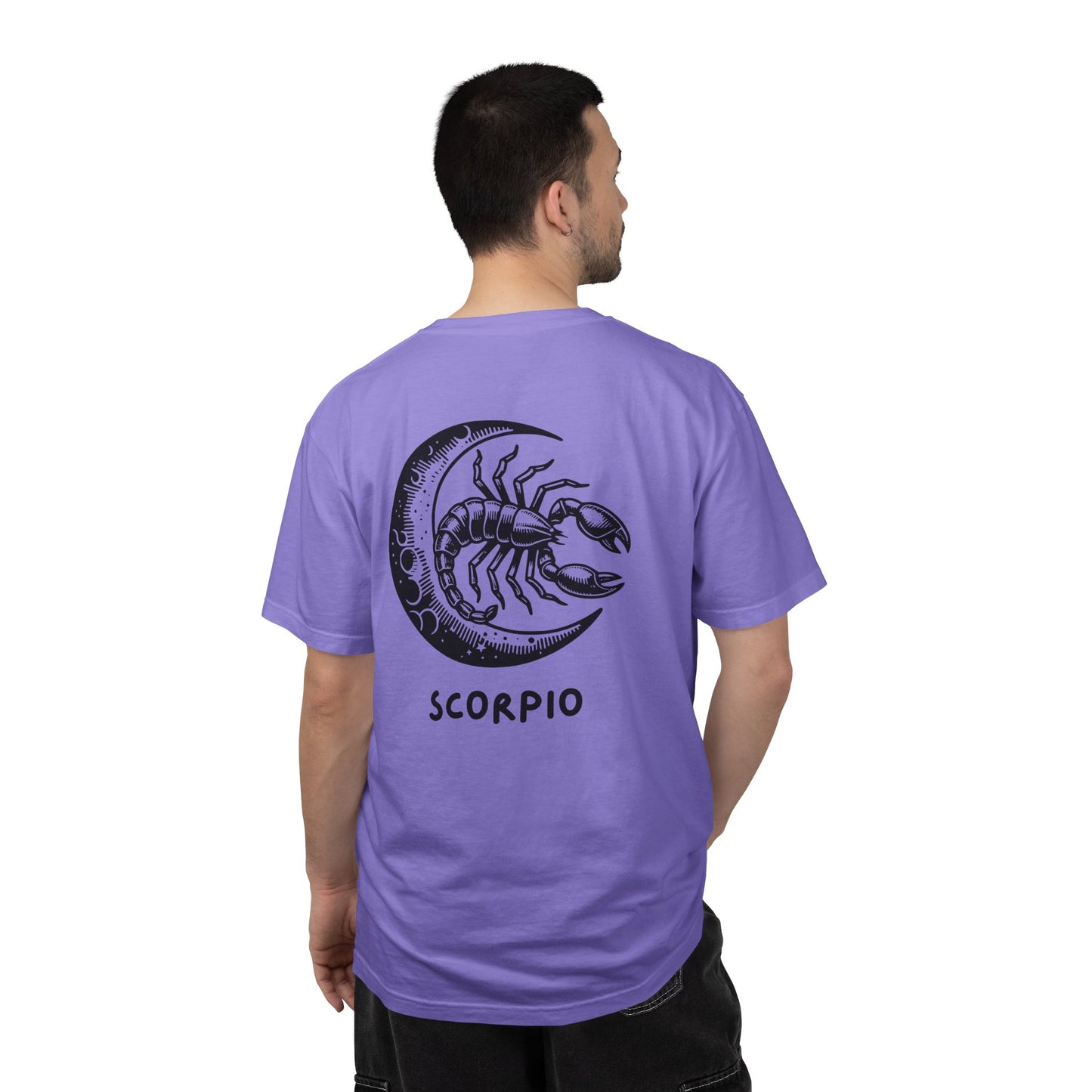Scorpio Moon T-Shirt – Zodiac Scorpion Graphic Tee | Celestial Astrology Shirt