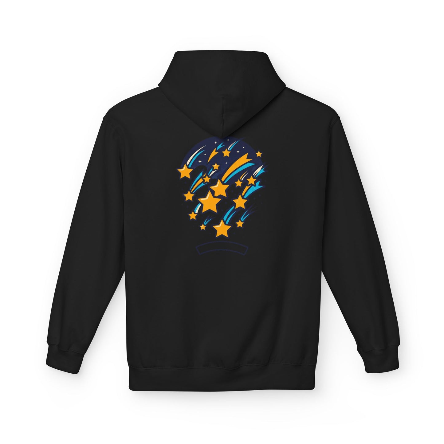 Starfall Hoodie – Shooting Stars Graphic Hoodie | Celestial Aesthetic, Cosmic Streetwear, Unisex Pullover