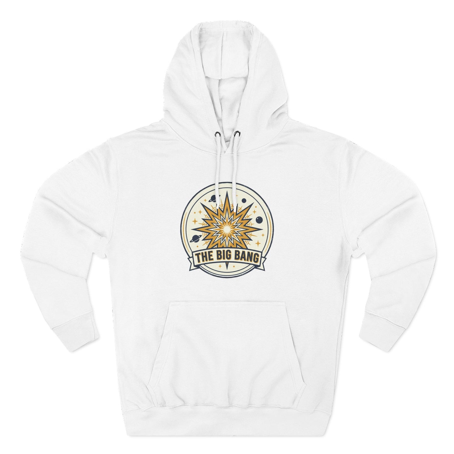 Big Bang Hoodie – Retro Starburst Universe Graphic Hoodie | Astronomy Science Hoodie, Cosmic Streetwear, Unisex Hoodie