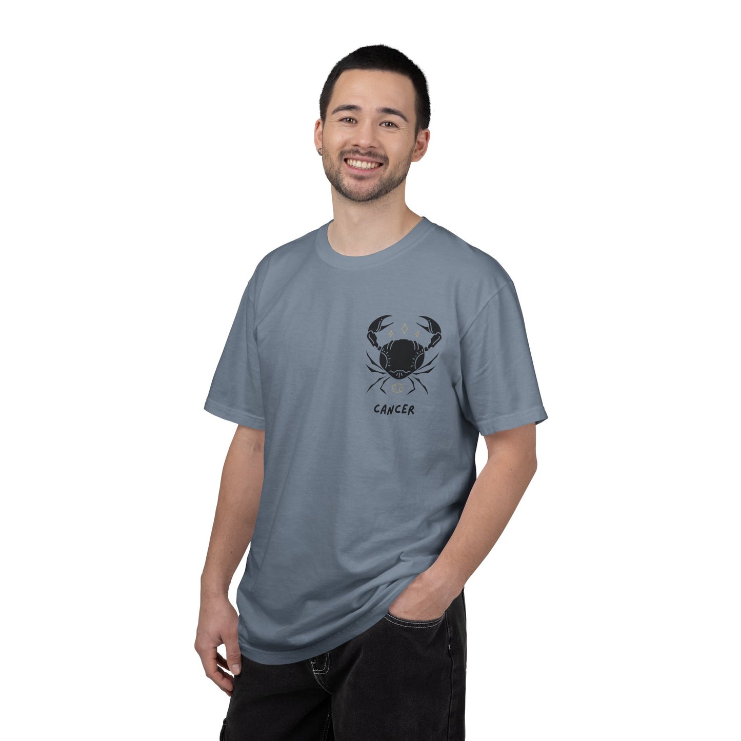 Cancer Zodiac T-Shirt – Crab Astrology Tee | Minimal Celestial Star Sign Shirt