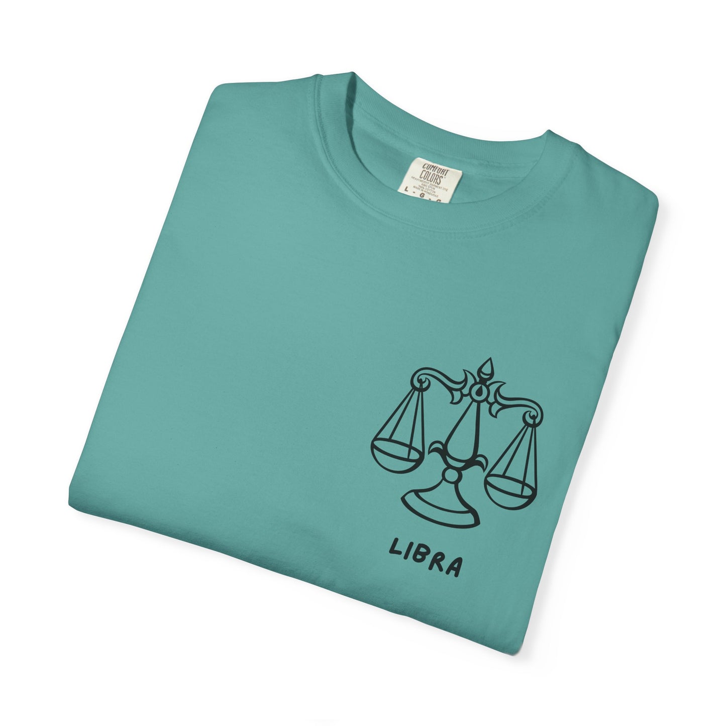 Libra Scales T-Shirt – Zodiac Balance Graphic Tee | Minimal Astrology Shirt