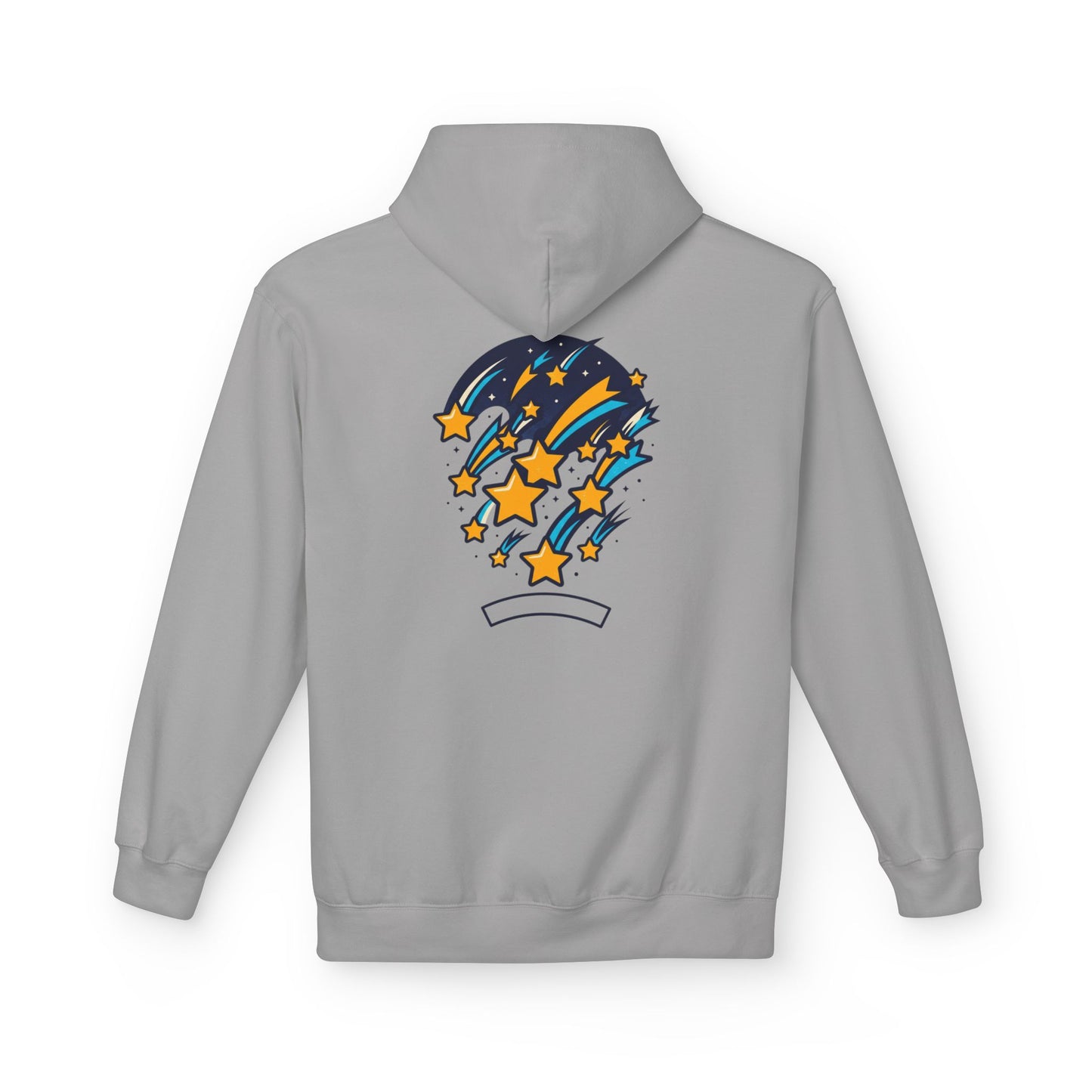 Starfall Hoodie – Shooting Stars Graphic Hoodie | Celestial Aesthetic, Cosmic Streetwear, Unisex Pullover