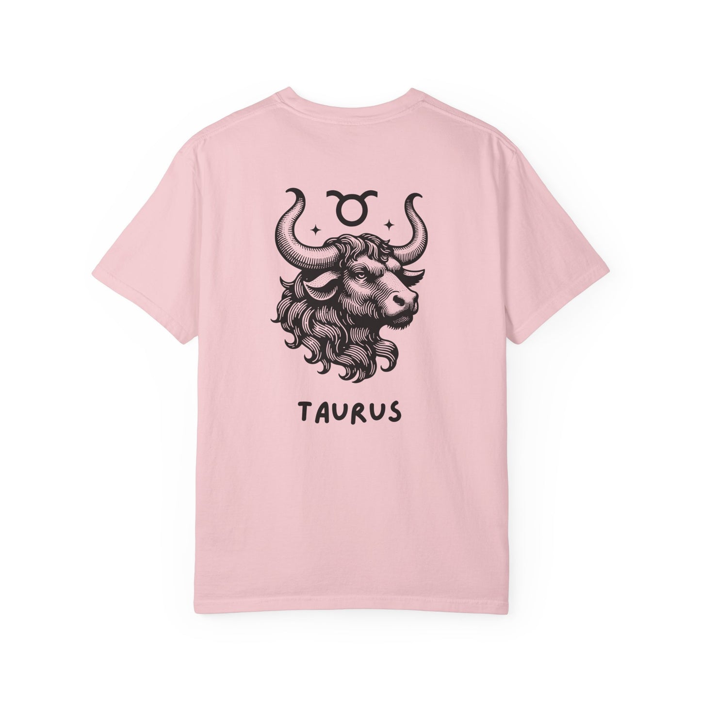 Taurus Bull Zodiac T-Shirt – Minimal Astrology Graphic Tee | Earth Sign Vintage Shirt