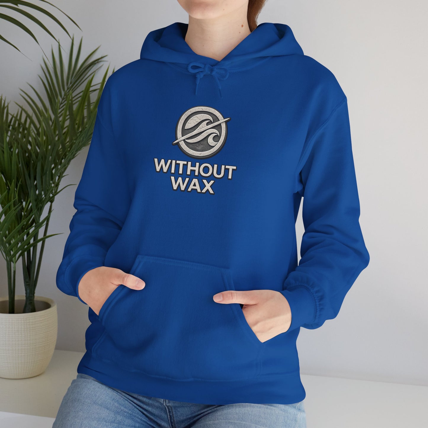 Without Wax Hoodie – “Bring People Up” Motivational Graphic Sweatshirt | Minimal Inspirational Streetwear