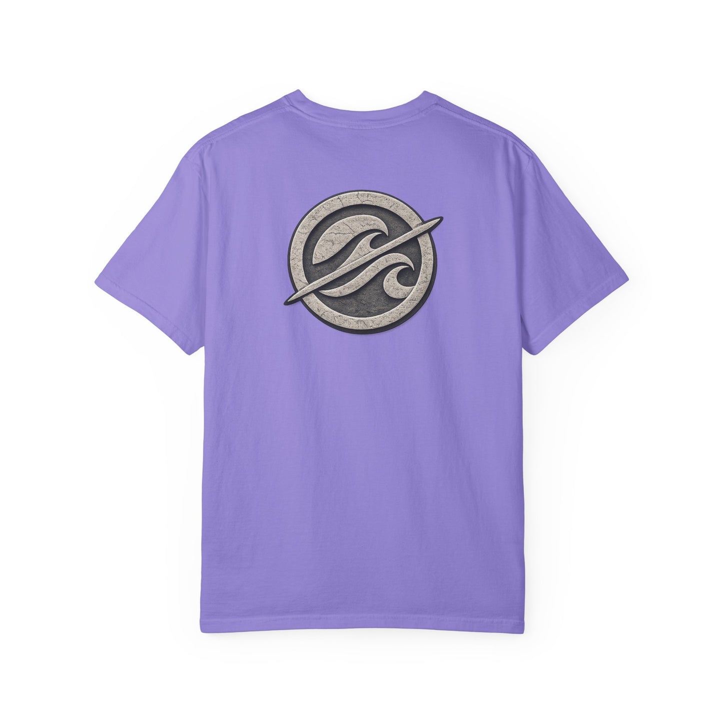Surf Badge T-Shirt – Retro Wave Logo Tee | Vintage Coastal Streetwear Shirt