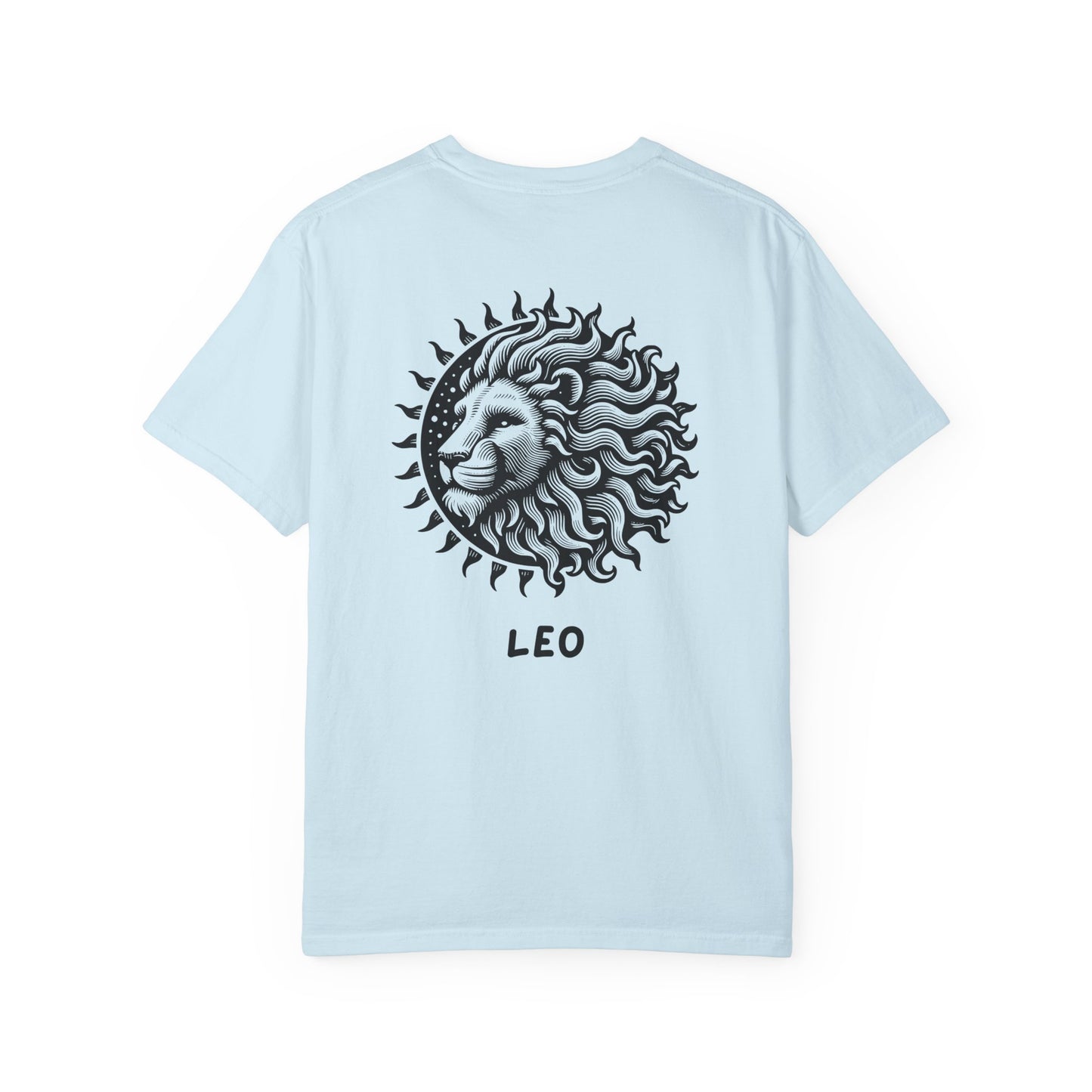 Leo Sun Lion T-Shirt – Zodiac Astrology Graphic Tee | Vintage Celestial Star Sign Shirt