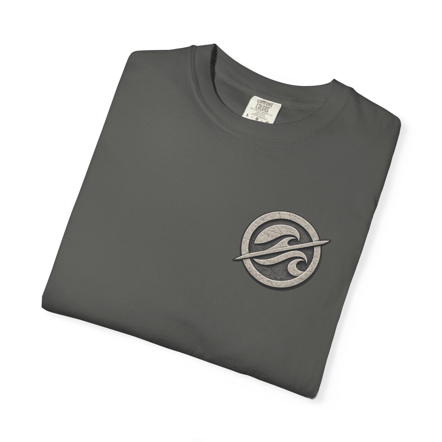 Surf Badge T-Shirt – Retro Wave Logo Tee | Vintage Coastal Streetwear Shirt