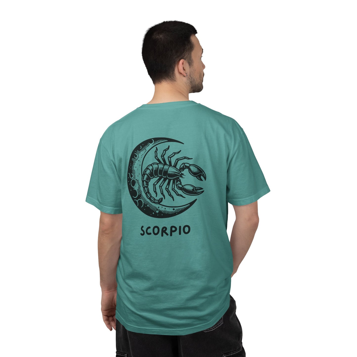 Scorpio Moon T-Shirt – Zodiac Scorpion Graphic Tee | Celestial Astrology Shirt