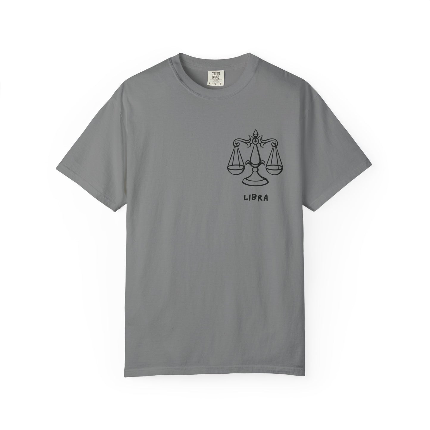 Libra Scales T-Shirt – Zodiac Balance Graphic Tee | Minimal Astrology Shirt