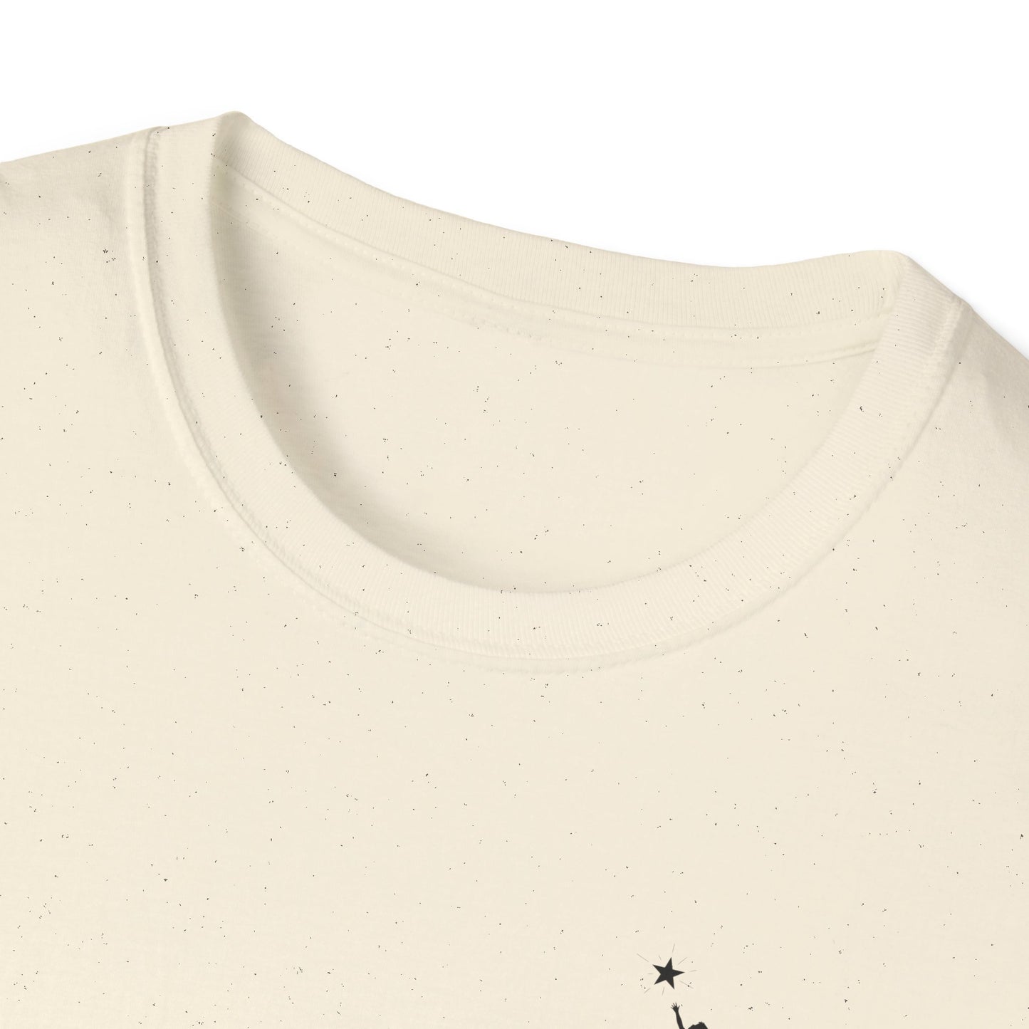 Shine Bright T-Shirt – Inspirational Star Graphic Tee | Minimal Positive Message Shirt