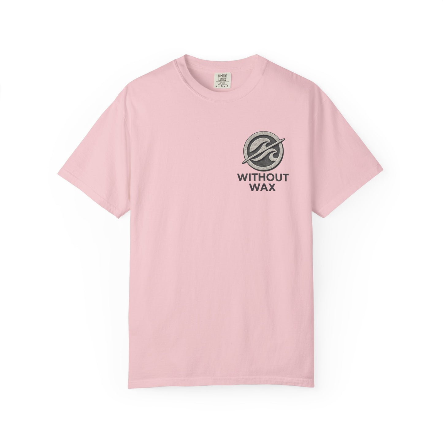 Without Wax Logo T-Shirt – Vintage Surf Graphic Tee | Minimal Coastal Streetwear Shirt