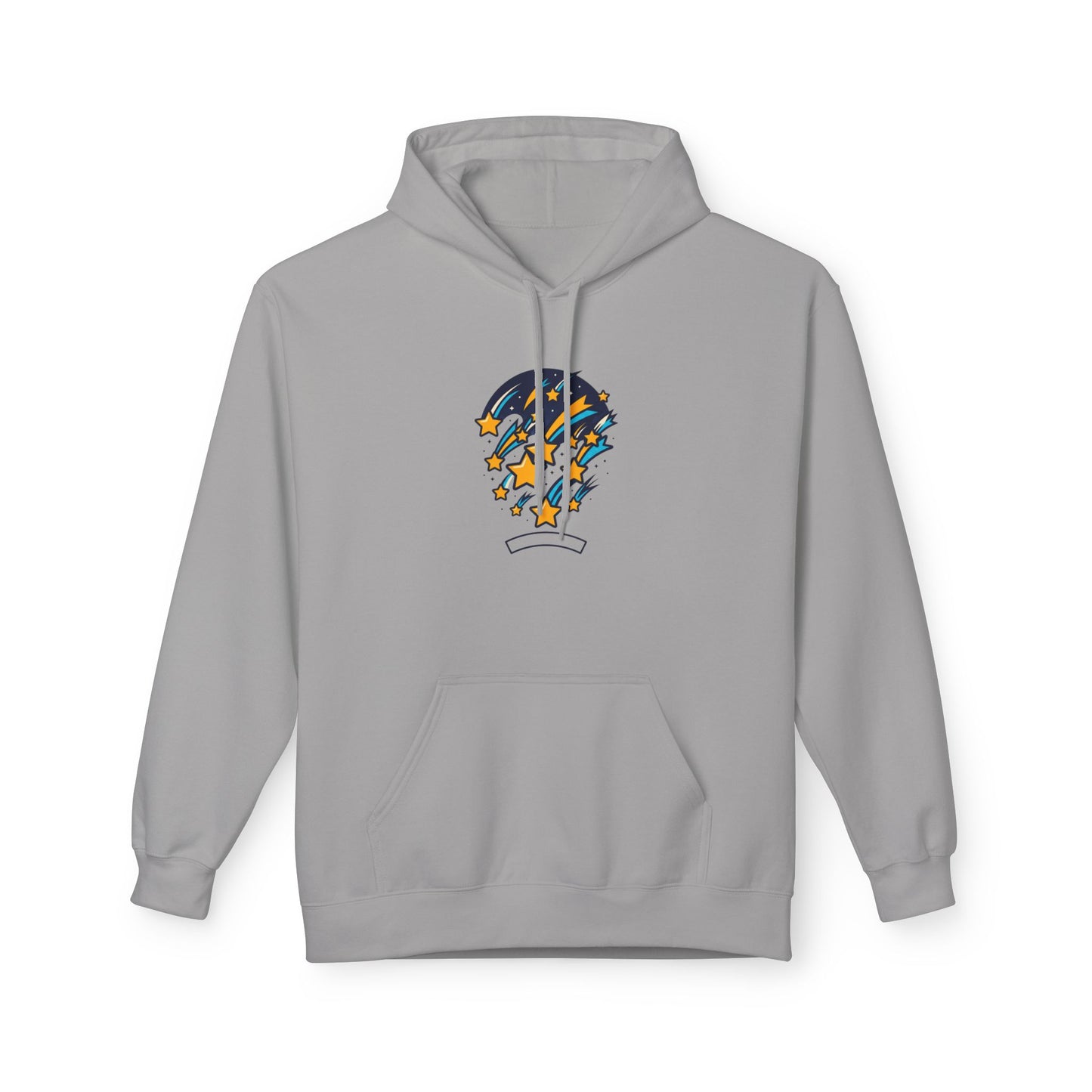 Starfall Hoodie – Shooting Stars Graphic Hoodie | Celestial Aesthetic, Cosmic Streetwear, Unisex Pullover