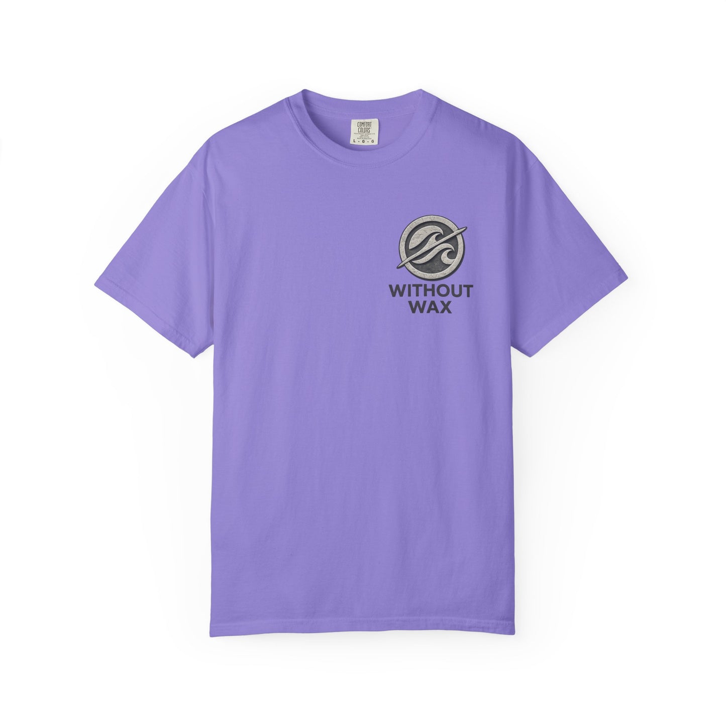 Without Wax Logo T-Shirt – Vintage Surf Graphic Tee | Minimal Coastal Streetwear Shirt