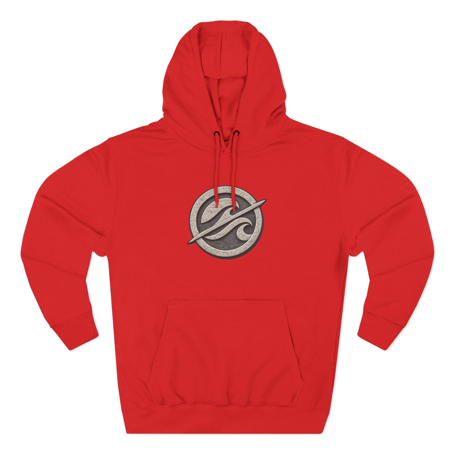 Without Wax Hoodie – Surf-Inspired Wave Logo Pullover | Vintage Coastal Streetwear Hoodie
